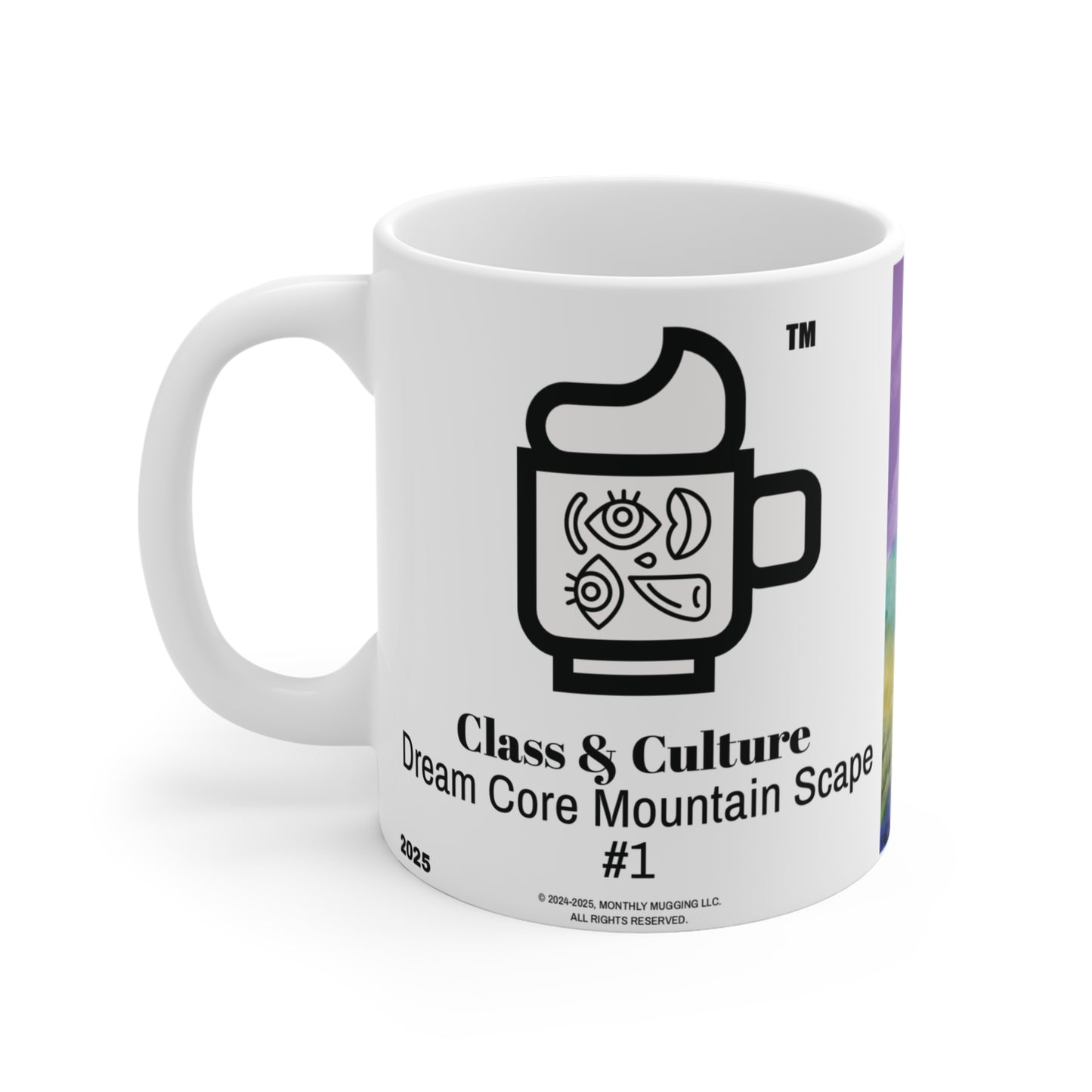 Dream Core Mountain Scape #1 Mug 11oz