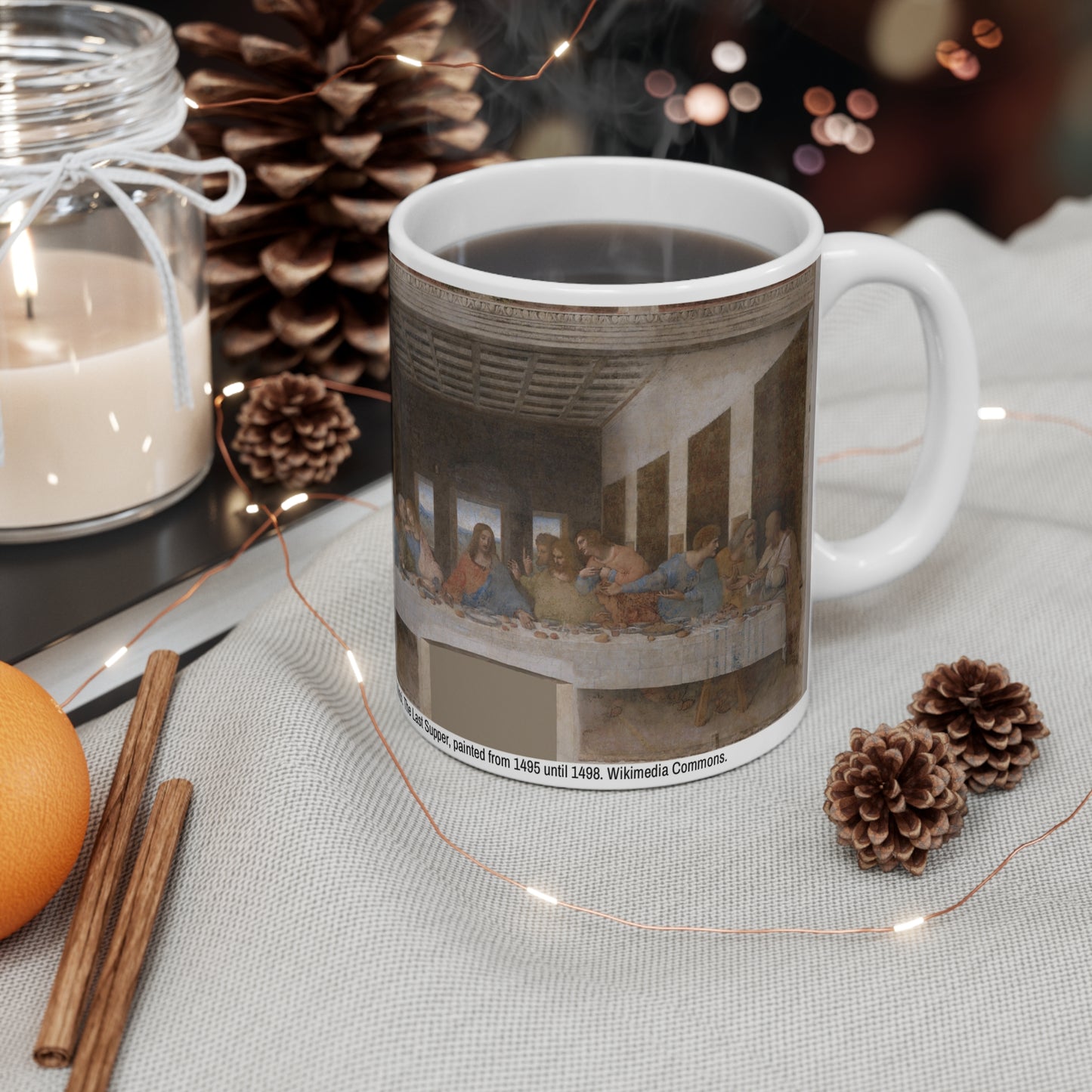 February 2025 Leonardo da Vinci Featured Artist Mug 11oz