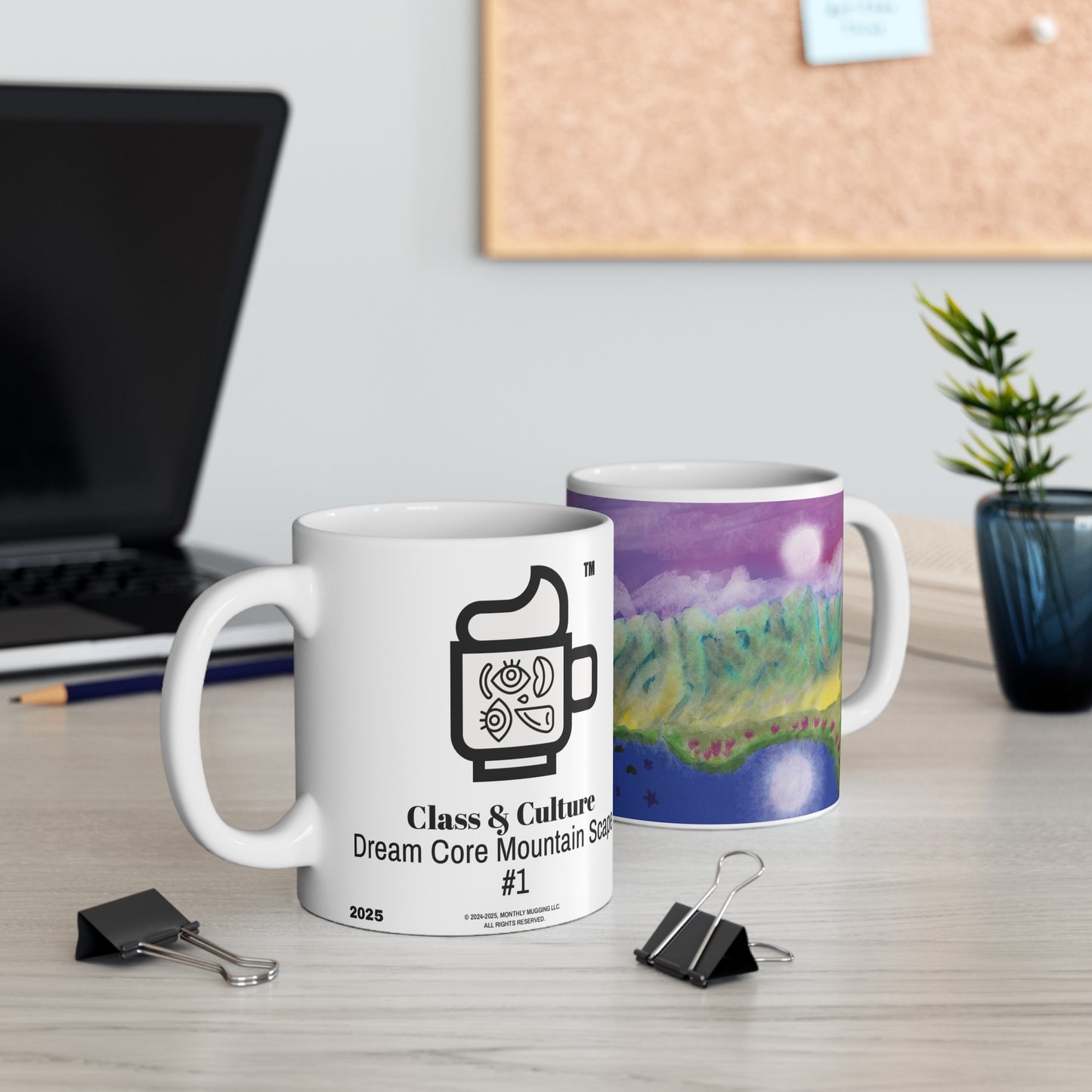 Dream Core Mountain Scape #1 Mug 11oz