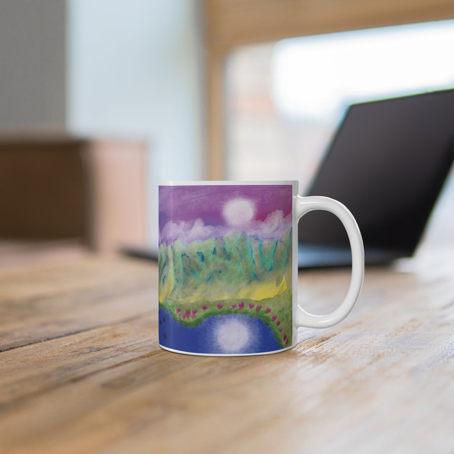 Dream Core Mountain Scape #1 Mug 11oz