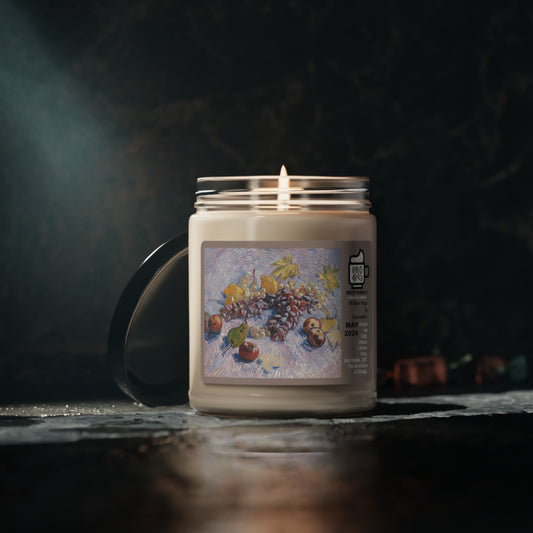 MAY 2024 Featured Artist Soy Candle, 9oz White Sage And Lavender Scented
