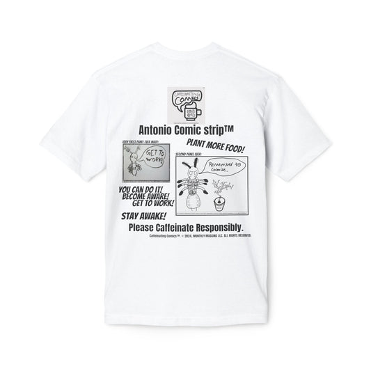 Antonio Comic Strip™ Unisex Midweight T-shirt, Made in US