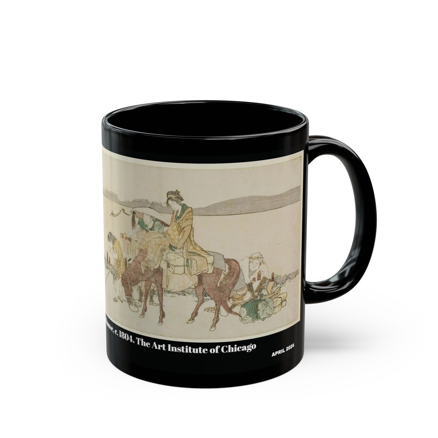 APRIL 2024 Travelers' tea house Mug 11oz. Katsushika Hokusai