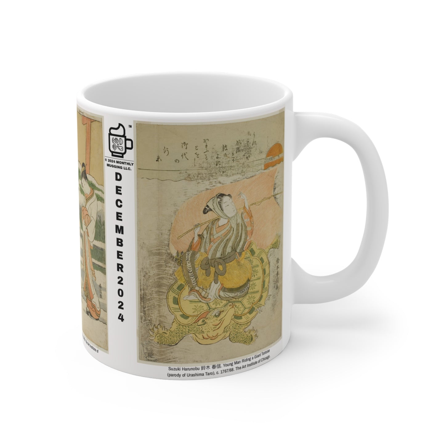 DECEMBER 2024 Suzuki Harunobu 鈴木 春信 Mug 11oz