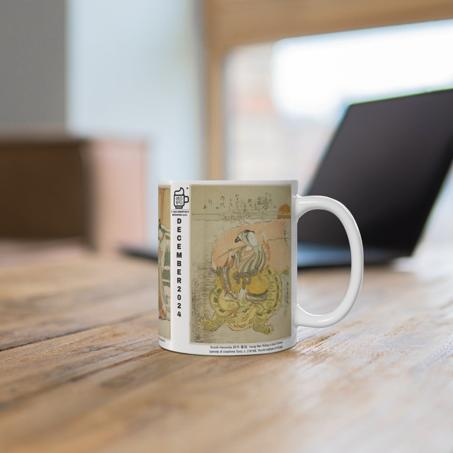 DECEMBER 2024 Suzuki Harunobu 鈴木 春信 Mug 11oz