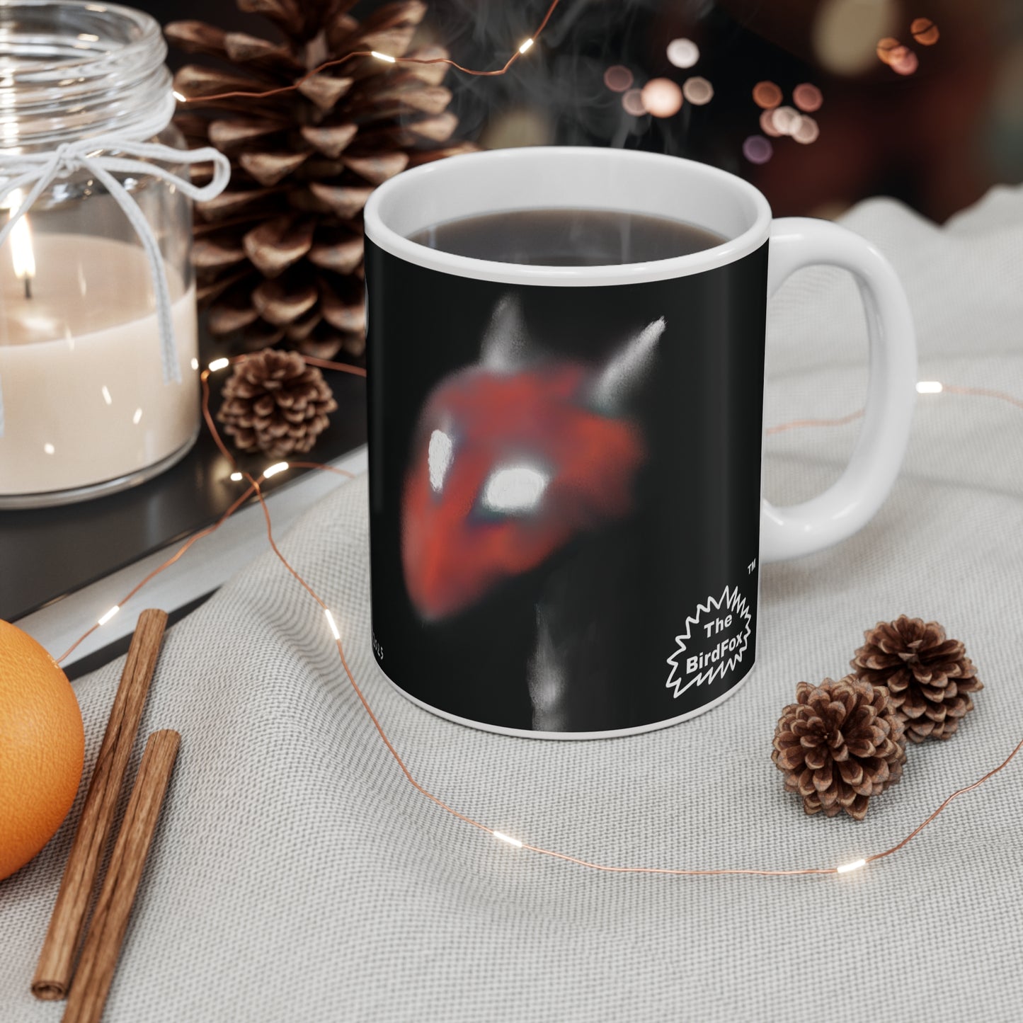 Caffeinating Comics™ The BirdFox™ 11oz Mug