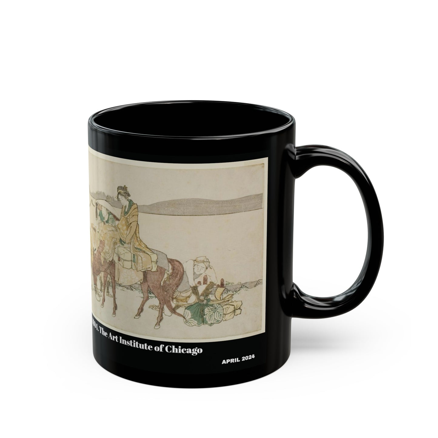 APRIL 2024 Travelers' tea house Mug 11oz. Katsushika Hokusai