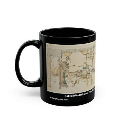 APRIL 2024 Travelers' tea house Mug 11oz. Katsushika Hokusai